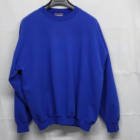 Vintage Hanes Sweatshirt Ultimate Cotton Printpro Mens XL Pullover Long Sleeve - Picture 1 of 14